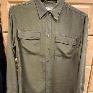 Equipment silk blouse